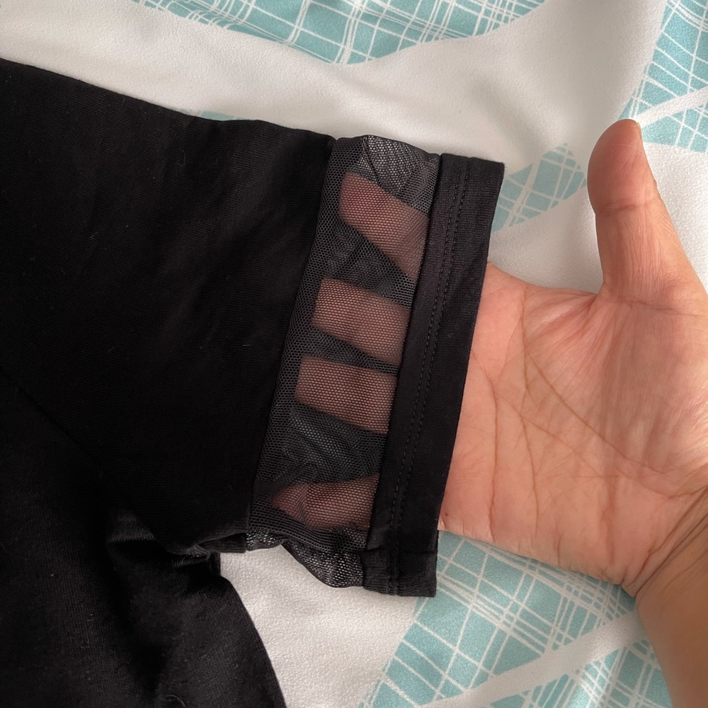 NWOT XL Forever 21 contemporary mesh cutout dress - Picture 5 of 5